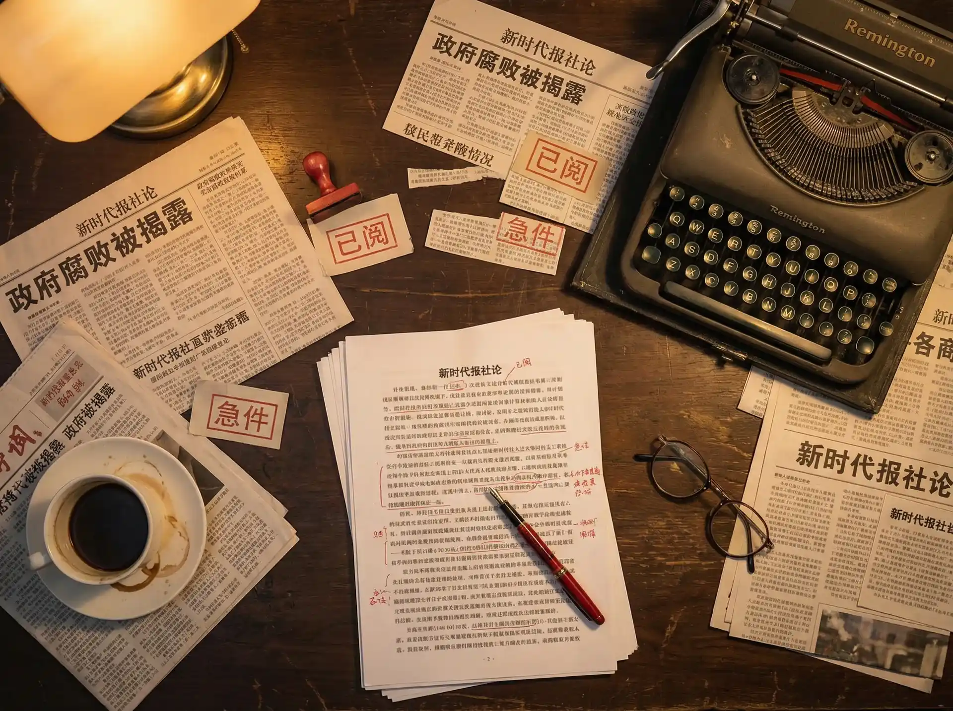 韦德体育官网 - 报社编辑部工作场景